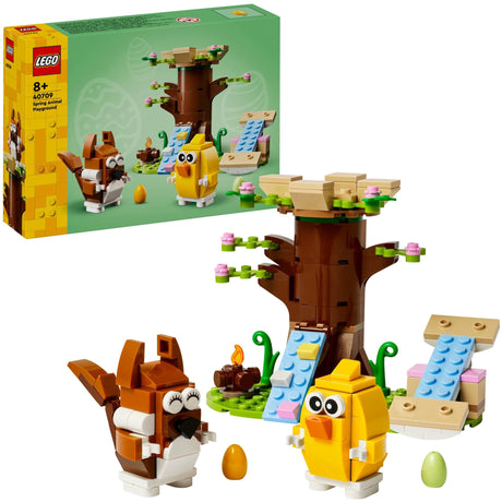 Lego Wiosenna zabawka konstrukcyjna placu zabaw dla zwierząt (40709)