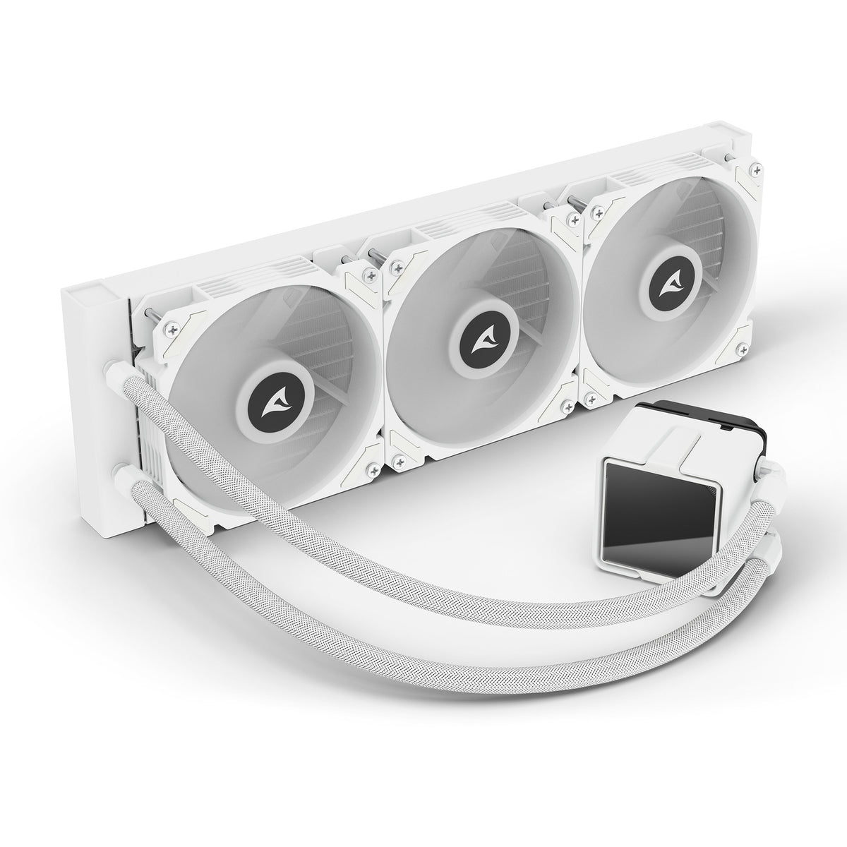 Chłodzenie wodne Sharkoon s60 argb (białe, 4-pinowe pwm)