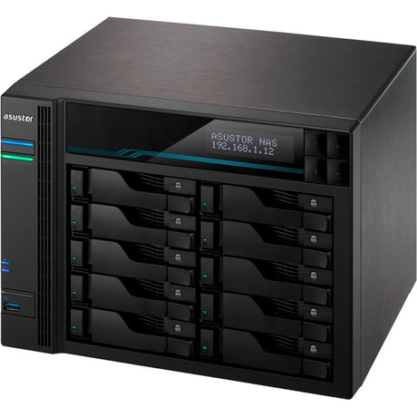 Asustor lockerstor 10 pro as7110t nas (czarny)