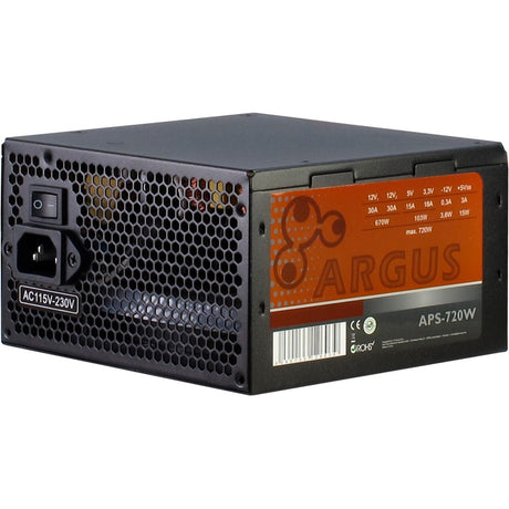 Zasilacz inter-tech argus aps-720 720 W (czarny, 2x pcie)