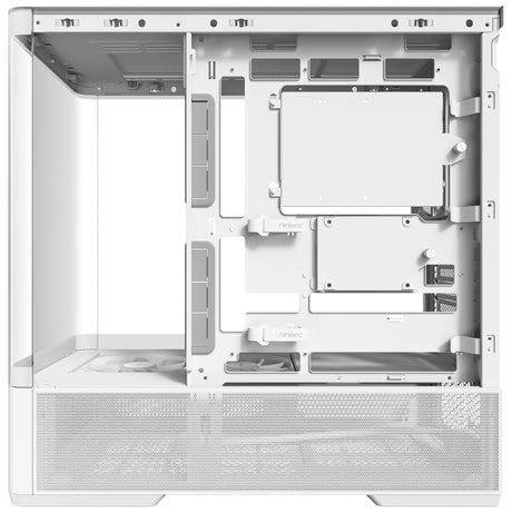 Antec c6 curve air midi tower behuizing (wit | 2x usb-a | 1x usb-c | tempered glass)