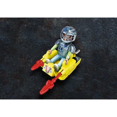 Playmobil Dino Rise - zabawka konstrukcyjna krążownika kopalnianego (70930)