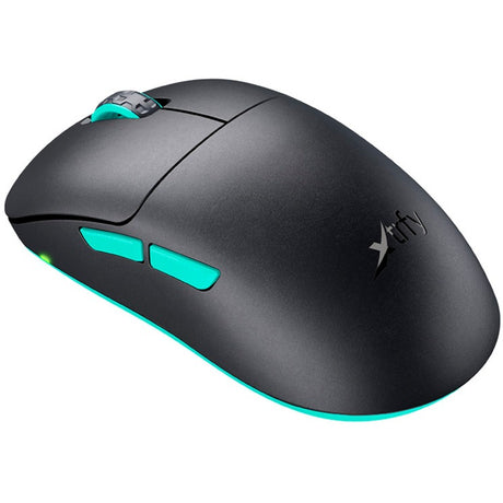 Bezprzewodowa mysz do gier Cherry xtrfy m8 (czarna mięta, 400 - 26 000 dpi, USB 2,4 GHz)