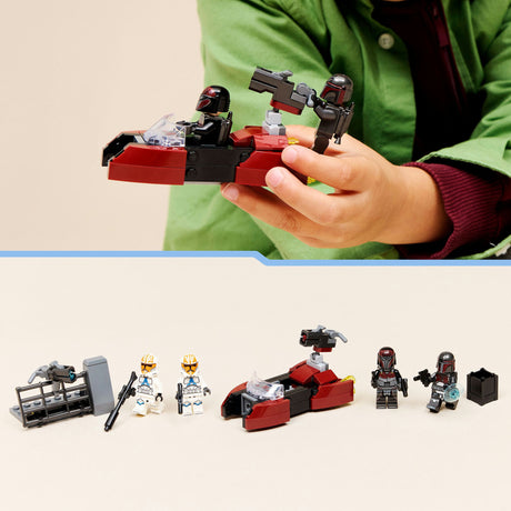 Lego Star Wars Siege of Mandalore Battle Pack - prezent dla chłopców od 6 lat - 75449