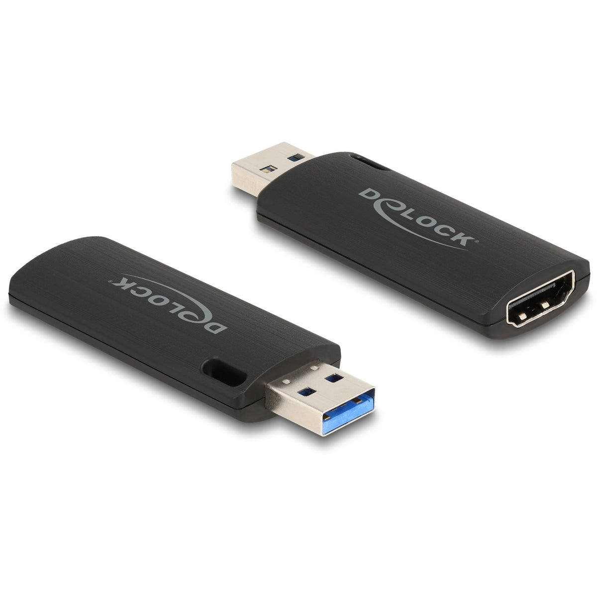 Delock Pendrive do przechwytywania wideo HDMI Adapter USB-A (czarny)