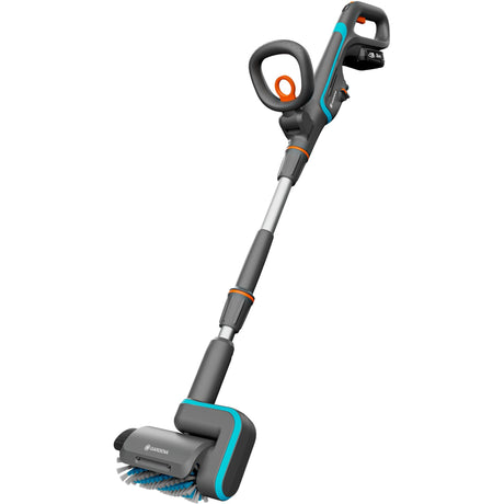 Gardena Multiczyścik akumulatorowy Aquabrush Patio 18V P4A - zestaw gotowy do użycia