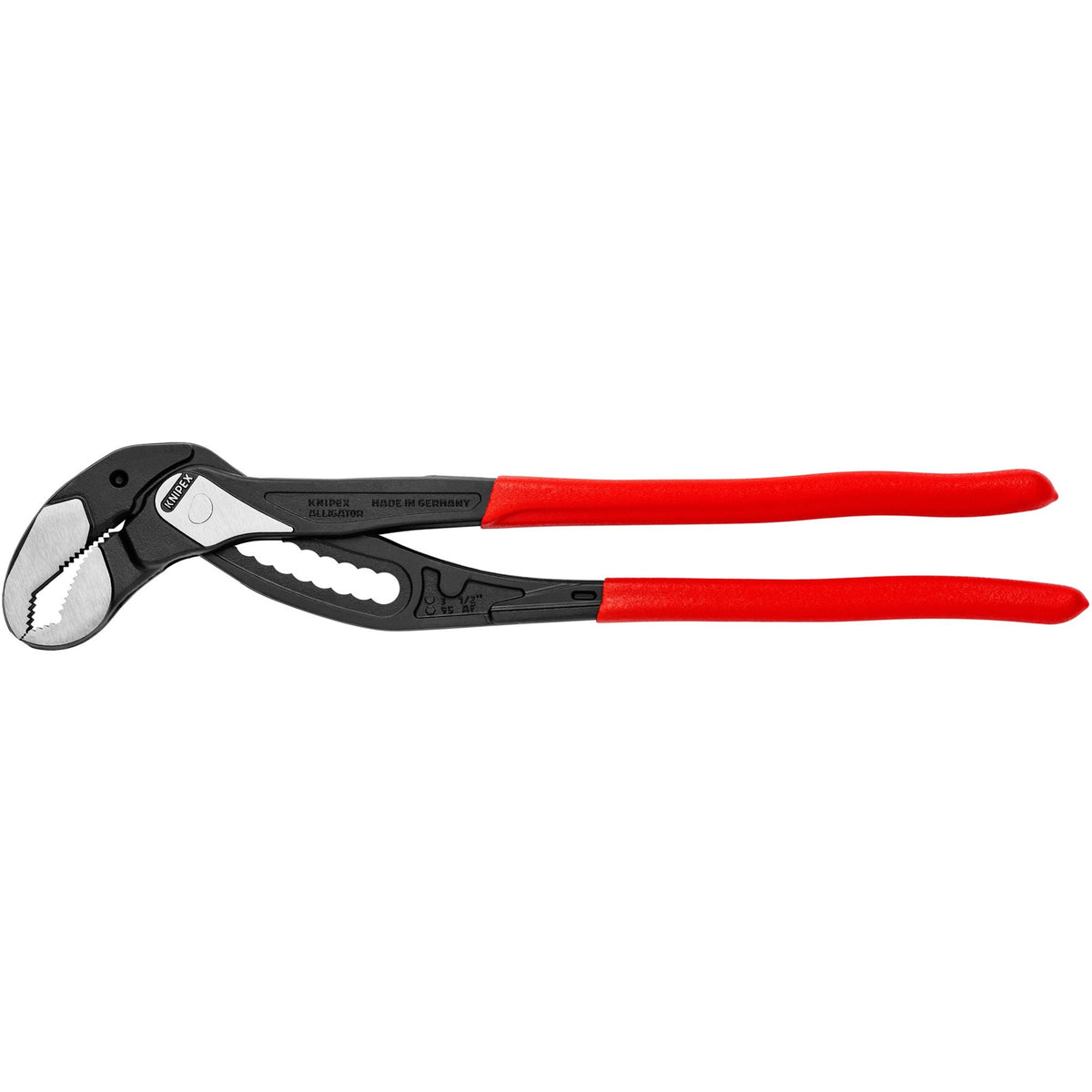 Szczypce do pomp wodnych Knipex Alligator XL 8801400 Szwedzkie szczypce do pomp wodnych (czarno-czerwone, 400 mm)