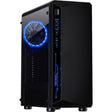 Obudowa midi tower Inter-tech c-3 saphir (czarna | 3x USB-A | okienko)