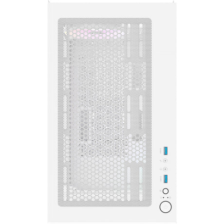 Obudowa mini tower Thermaltake View 170 ws argb (biały kolor drewna | 2x usb-a | rgb | szkło hartowane)