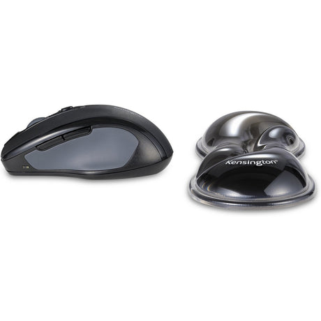Podpórka pod nadgarstki pod mysz żelową Kensington slim duo trackball (szary czarny)