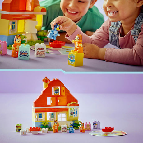 Lego ® duplo® Bluey: Dom Bluey i jej rodzina z grą pamięciową - 10459