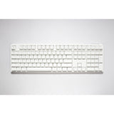 Ducky one 3 klasyczna, czysta biała klawiatura mechaniczna rgb (biała, układ amerykański (qwerty), wiśnia mx cicha czerwona, 100%, dioda rgb, podwójny strzał pbt, możliwość wymiany podczas pracy, mechanika szarlatanu)