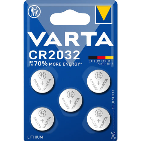 Bateria pastylkowa Varta cr2032 litowa 3v 5 blister