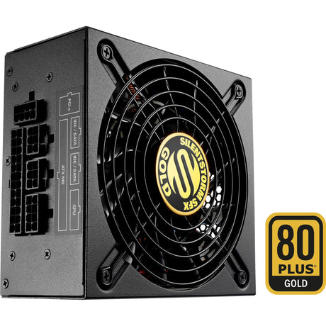Sharkoon Silentstorm sfx 500 złoty modułowy zasilacz 500 W (czarny, 2x pcie)