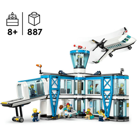 Lego City - lotnisko z zabawkami do budowania samolotów (60502)