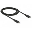 Delock Kabel przedłużający USB-C (czarny, 2 metry)