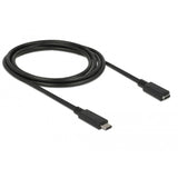 Delock Kabel przedłużający USB-C (czarny, 2 metry)