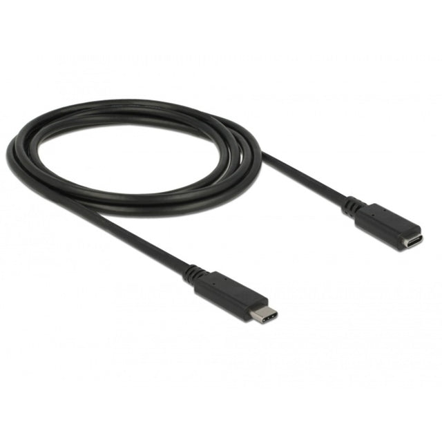 Delock Kabel przedłużający USB-C (czarny, 2 metry)