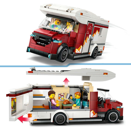 Zestaw pojazdów kempingowych Lego City Adventure — 60454