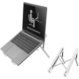 Składany stojak na laptopa Neomounts nsls010 (srebrny)