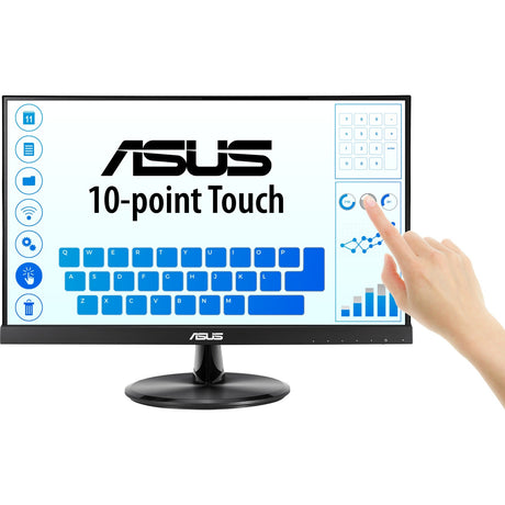 Monitor dotykowy Asus vt229h 21.5 (czarny, vga, hdmi)