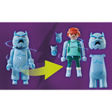 Playmobil Scooby Doo! - przygoda z zabawkami konstrukcyjnymi z duchami śniegu (70706)