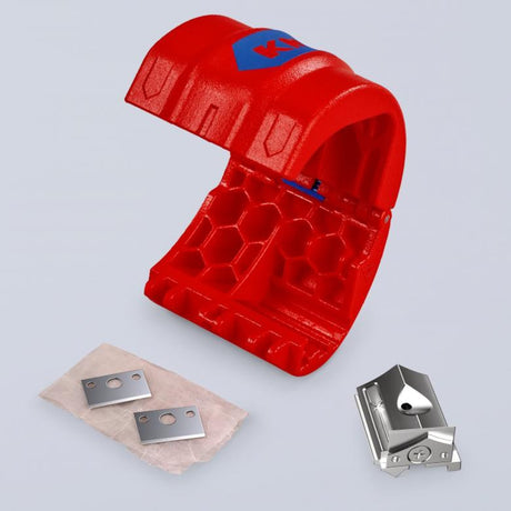Obcinak do rur Knipex bix 90 22 10 bk (czerwony niebieski)