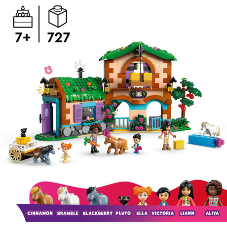 Lego friends - farma kucyków i stajnia do zbudowania (42654)