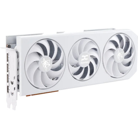 Karta graficzna Powercolor Radeon RX 9070 XT Hellhound Spectral White 16 GB GDDR6 (biała, RDNA4, GDDR6, 3x Display Port, 1x HDMI)