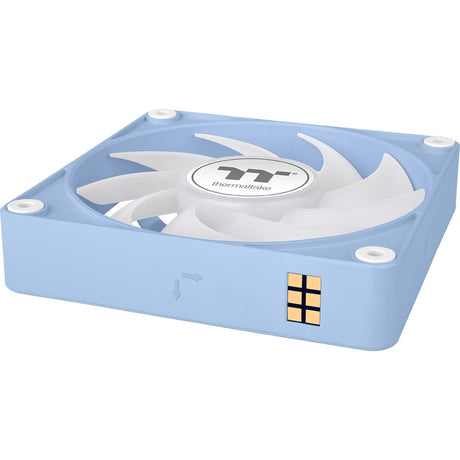 Thermaltake ct120 ex argb Sync wentylator chłodzący do komputera hortensja niebieska (pakiet 3 wentylatorów) wentylatory do obudowy (jasnoniebieski, 3 sztuki, 120 x 120 x 25 mm, pwm)