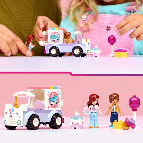Lego Friends 42675 Samochód dostawczy ciast z jednorożcem