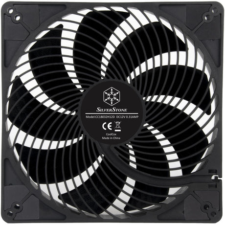 Wentylator do obudowy Silverstone 184i pro (czarny, 180 x 180 x 32 mm, pwm)