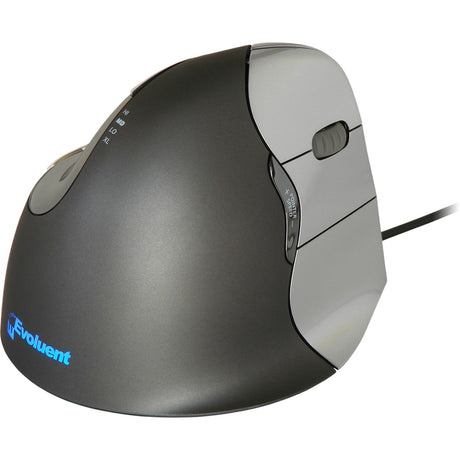 Evoluent mysz pionowa 4 prawa (czarno-szara)