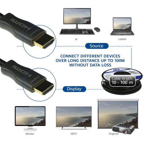 Kabel HDMI akt ak3931 czarny