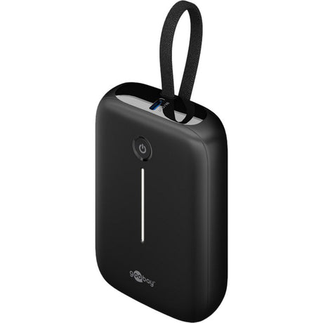 Power bank Goobay 10 000 mAh - 20 W (czarny, USB-C PD)