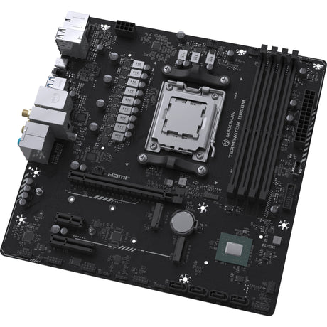 Płyta główna Maxsun MS-Terminator B850M WiFi Socket AM5 (czarna, RAID, 2,5 GB-LAN, WLAN, BT, dźwięk, µATX)