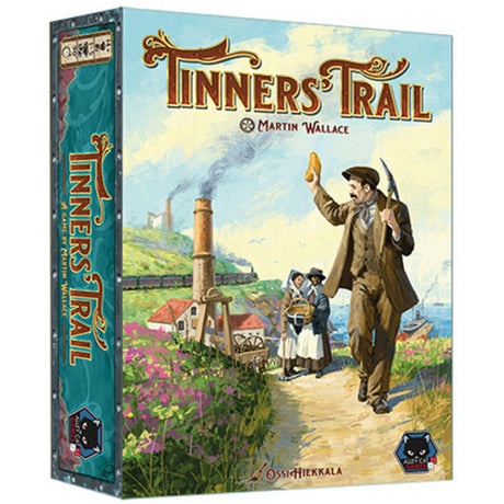 Asmodee tinner's trail bordspel (engels, 1 - 5 spelers, 90 minuten, vanaf 14 jaar)