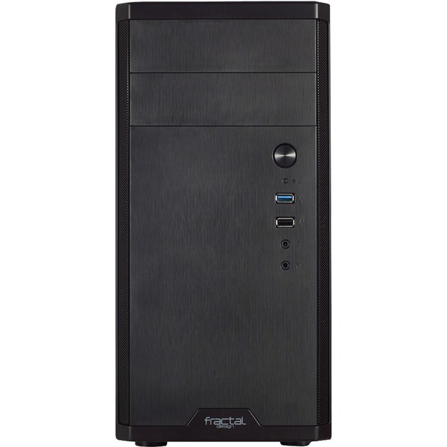 Obudowa mini tower Fractal Design Core 1100 (czarna | 2x USB-A)