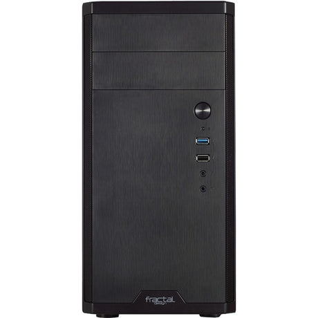 Obudowa mini tower Fractal Design Core 1100 (czarna | 2x USB-A)