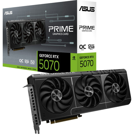 Karta graficzna Asus Prime GeForce RTX 5070 OC (DLSS 4, 3x Display Port, 1x HDMI 2.1)