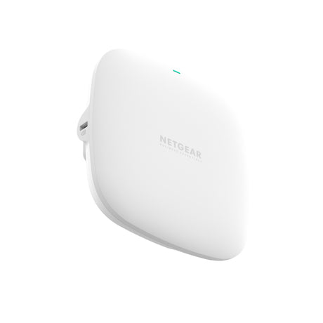 Dwupasmowy punkt dostępowy Netgear Wax210 Wi-Fi 6 Ax1800 z obsługą wielu gigów Poe+ (biały, PoE)