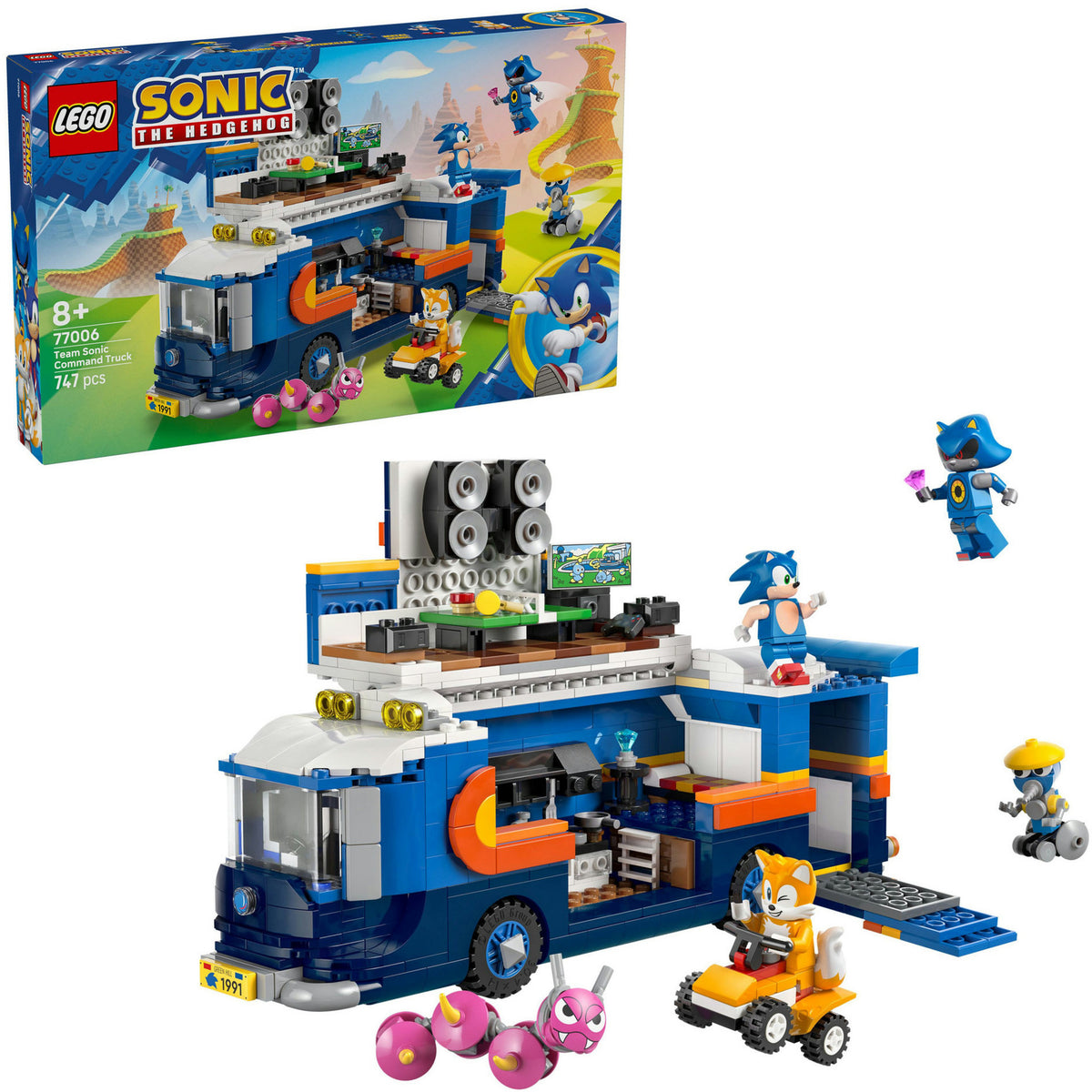 Lego® Sonic the Hedgehog™ Zespół Sonic Command Truck — 77006