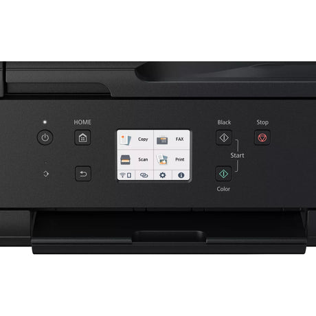 Uniwersalna drukarka atramentowa Canon Pixma TR7650 z funkcją faksu (czarny, USB, Wi-Fi, kopiowanie, skanowanie, faks)