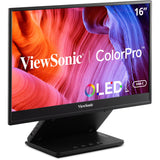 Monitor Viewsonic vp16-oled 16 (czarny (matowy), 1x micro HDMI, USB-C, dźwięk)