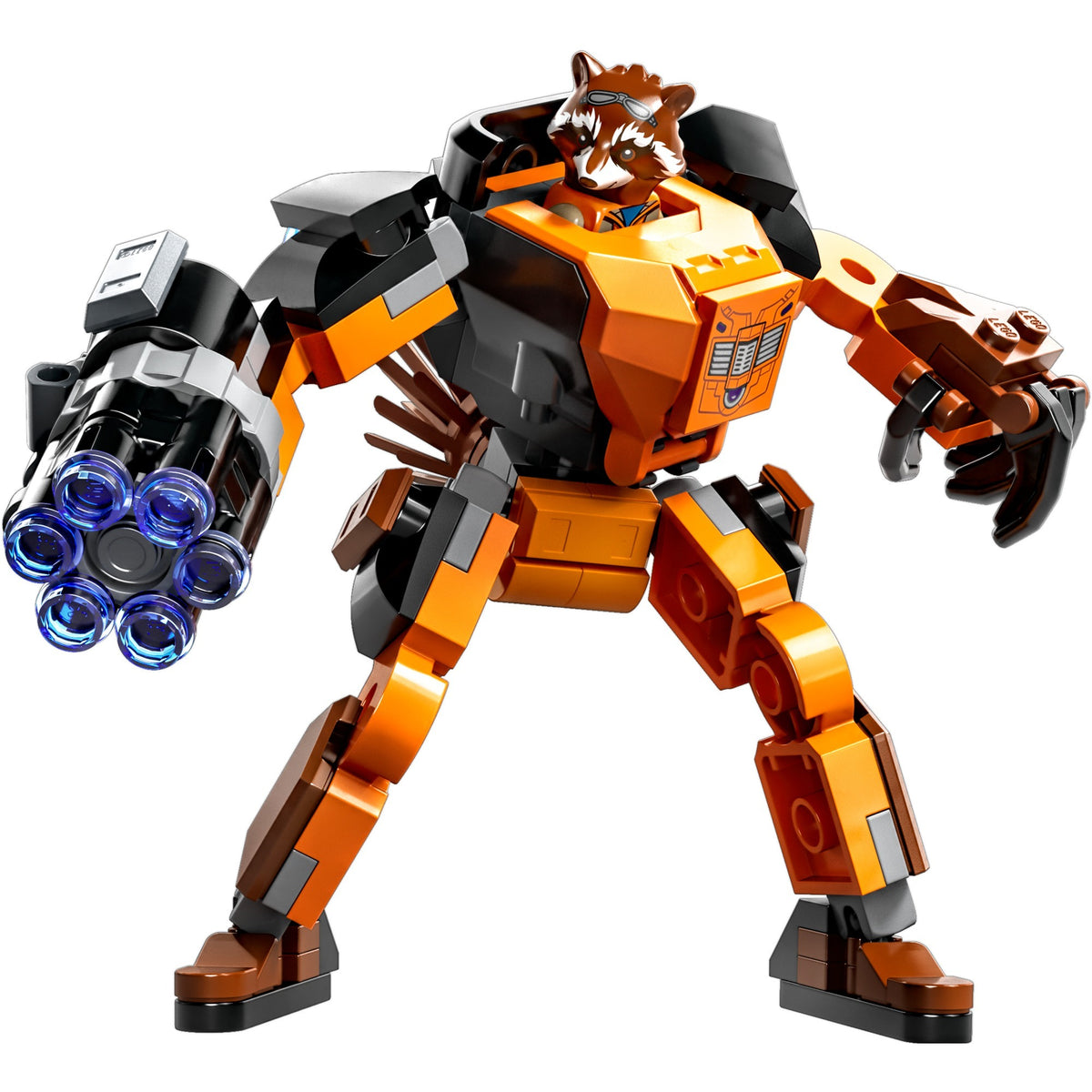 Lego Marvel - zabawka konstrukcyjna zbroi mecha rakietowego (76243)