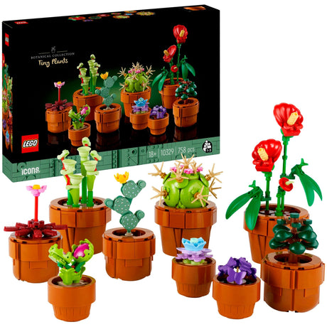 Minirośliny LEGO Ikony - kolekcja botaniczna - 10329
