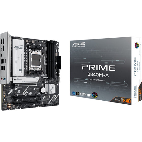 Płyta główna Asus Prime B840M-A-CSM z gniazdem AM5 (2,5 GB-LAN, dźwięk, µATX)