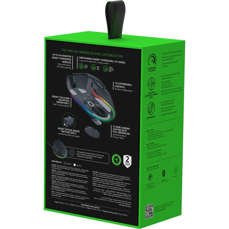 Mysz do gier Razer Basilisk v3 35k (czarna, 35000 dpi, chroma rgb)