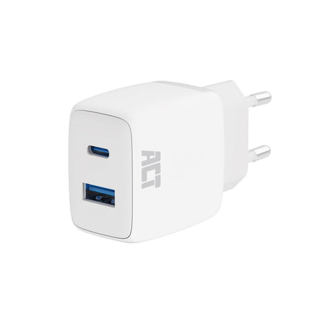 Ładowarka USB akt ac2122 biała