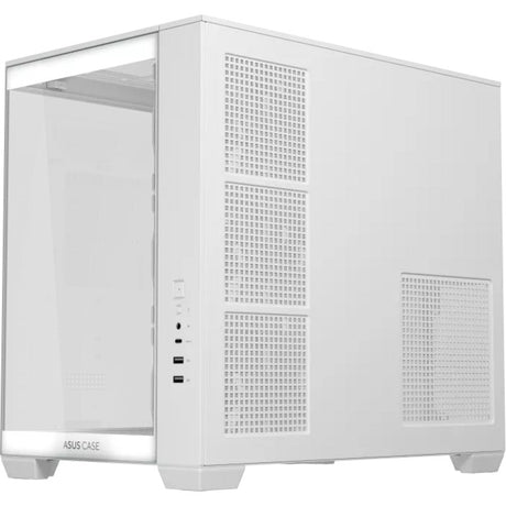 Obudowa Asus a32 plus midi tower (biała | 2x USB-A | 1x USB-C | RGB | szkło hartowane)